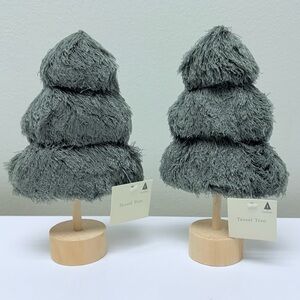 NWT Set of 2 Green Tassel Trees from Target Bullseye Playground